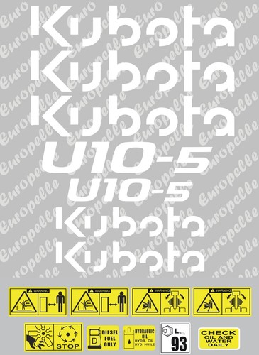 Decal sticker graphics set - decal,