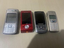 Joblot of 4 Mobile Phones NOKIA 6510 - SONY W910 - SAMSUNG D900I - NOKIA N70
