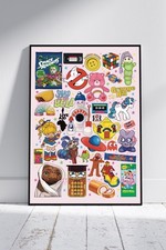 80s nostalgia A4 poster 80s