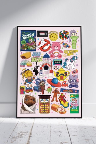 80s nostalgia poster - nostalgia,