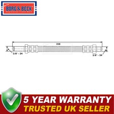 Borg & Beck Front Rear Brake