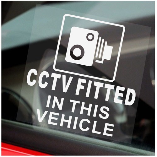 Sign cctv fitted - x,