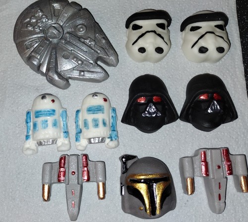 Edible sugar paste starwars - edible,