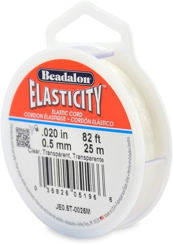 Beadalon elasticity 5 - elasticity, mm