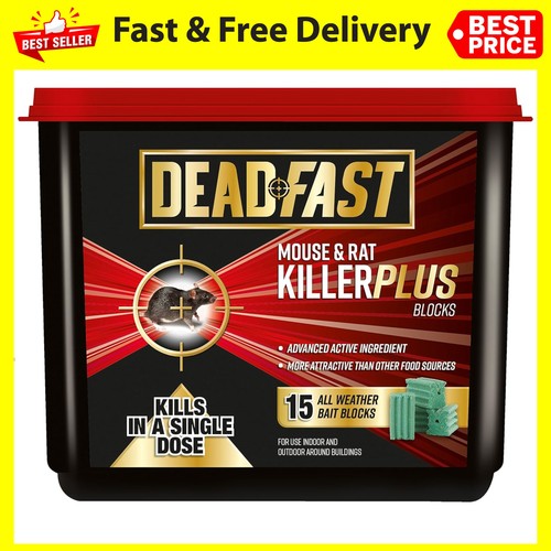 Deadfast mouse and rat killer - deadfast,