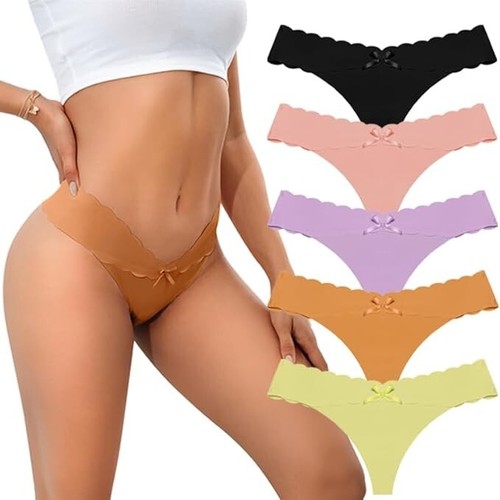 Seamless thong waist - seamless, v-waist