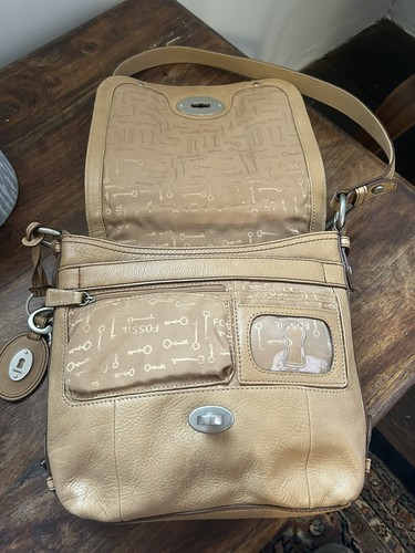 Fossil maddox tan - maddox, leather