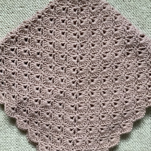 Hand crocheted knitted baby - hand, crocheted/knitted