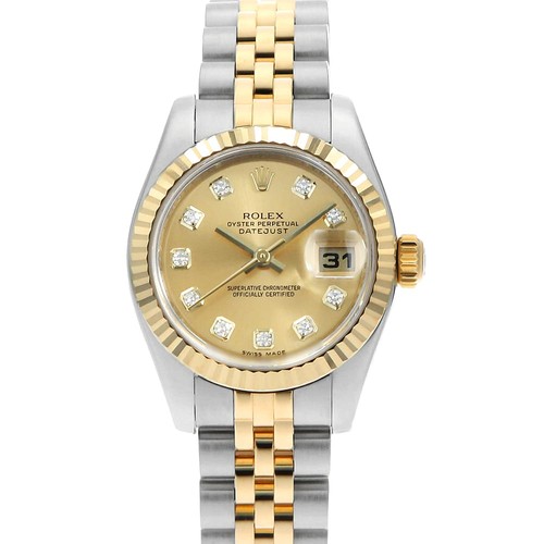 Rolex datejust 10p diamond - datejust,