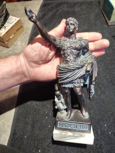 Vintage augustus cesar statue - augustus,