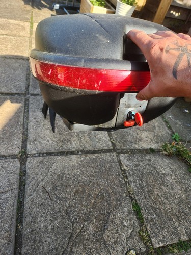 Motorbike top box - top,