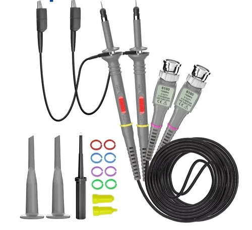 2pcs 100mhz oscilloscope probe - 100mhz,