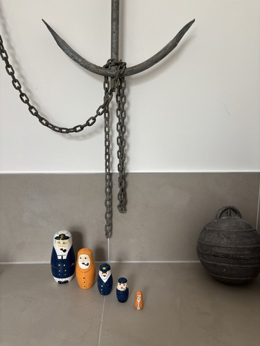 Hand painted wooden - wooden, russian