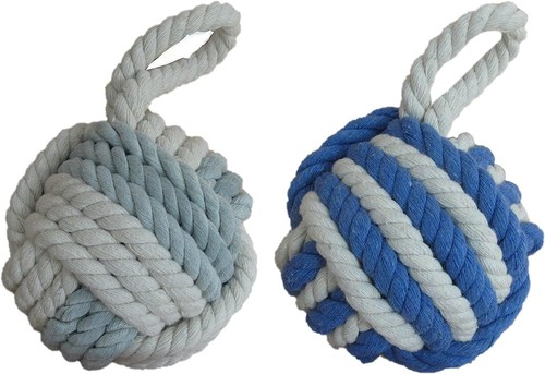 Rope knot doorstop monkey fist - knot,