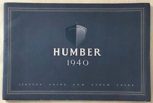Humber car range sales - car,