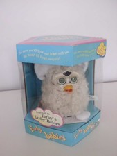 Vintage Furby Babies Electronic Interactive Toy ~ Hasbro Tiger ~ Circa 1999
