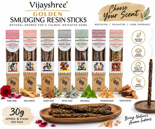 Vijayshree golden smudging - vijayshree,