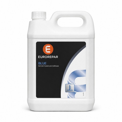 Blue antifreeze summer coolant - blue,