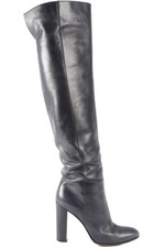 GIANVITO ROSSI BLUE LEATHER