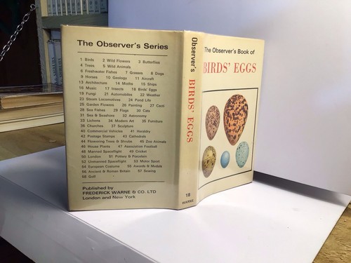 Observers book birds - book, eggs
