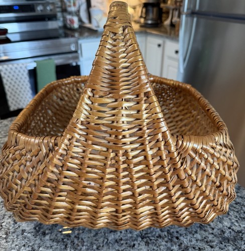 Vintage large french rattan - vintage,