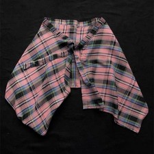Elastic Women Plaid Skirt