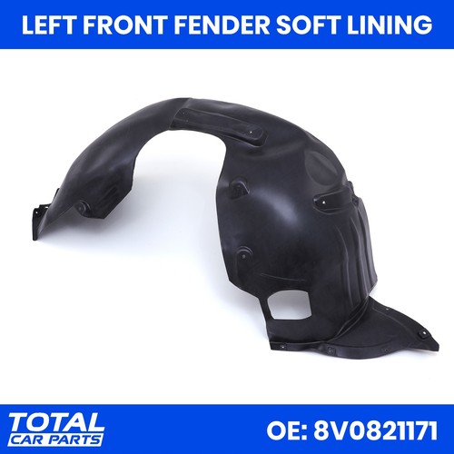 Nearside front wheel arch - front,
