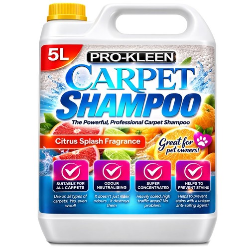 Prokleen carpet shampoo - prokleen,