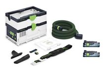FESTOOL 576936 36V (2 X 18V) Cordless Extractor CTLC SYS I + 2 x 4.0ah Batteries
