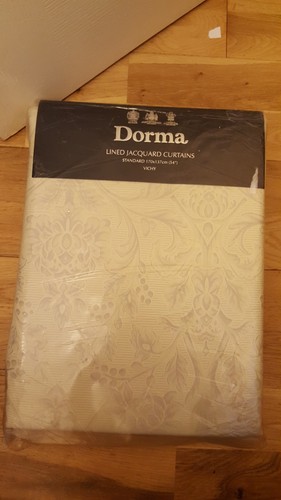 Dorma lined jacquard curtains - lined,