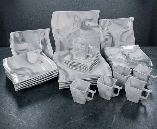 Malacasa piece marble grey - piece,