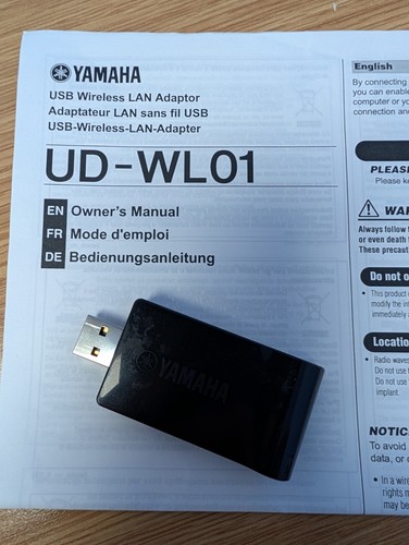 Yamaha wl01 udwl01 - yamaha,