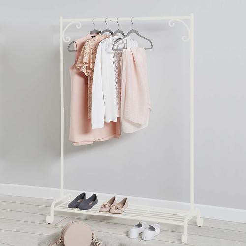 Shabby chic cream metal - shabby,