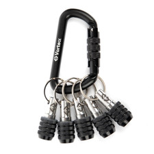 CK Tools 6 Piece Bit Holder & Belt Carabiner For Screwdriver Bits, Drills, T4575