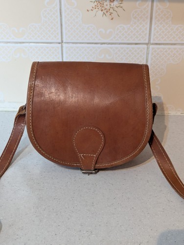 Crossbody bag saddle style - saddle,