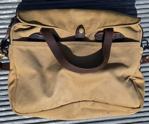 Filson rugged twill briefcase - twill,