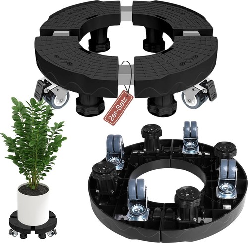 Plant caddy with wheels 2 - caddy,