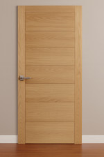 LPD Internal Oak Carini 7 Panel Door PreFinished B Graded Stock