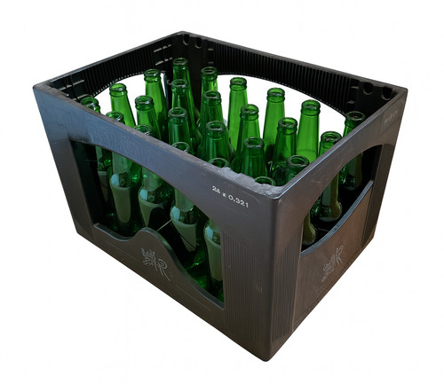 Strong plastic bottle crate - strong,
