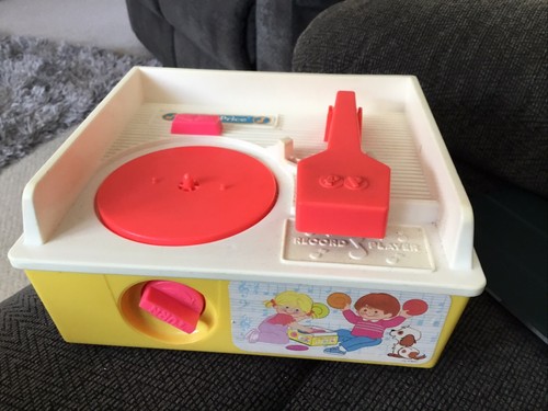 Fisher price music record - fisher,