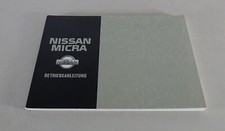 User Manual Nissan Micra K11
