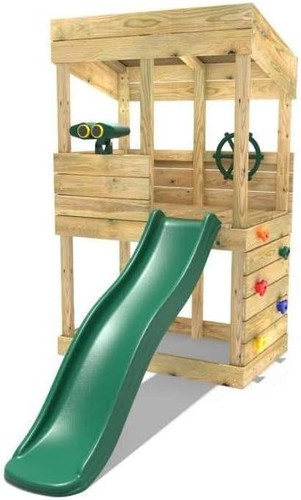 Wooden kids lookout tower - kids,