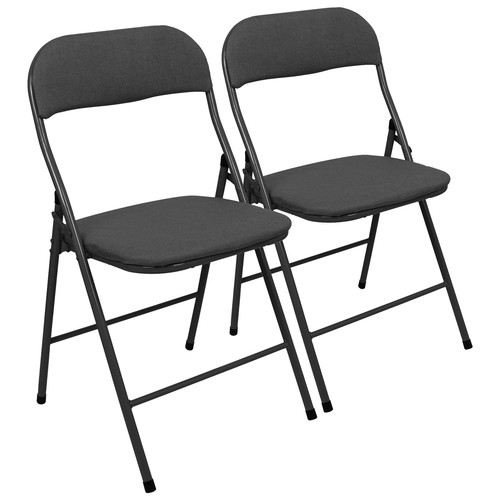 Fabric padded metal folding - metal,