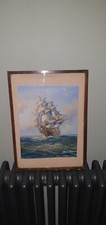 Vintage Ambrose Signed Ship