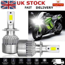 Bright 2xLed Headlight Bulb H7
