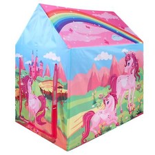 Soka Unicorn Playhouse for Kids Indoor Outdoor Foldable Play Tent Home 
