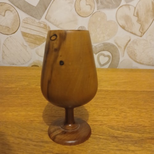 Vintage wooden hand - hand, turned
