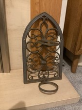 Vintage Wrought Iron Wall