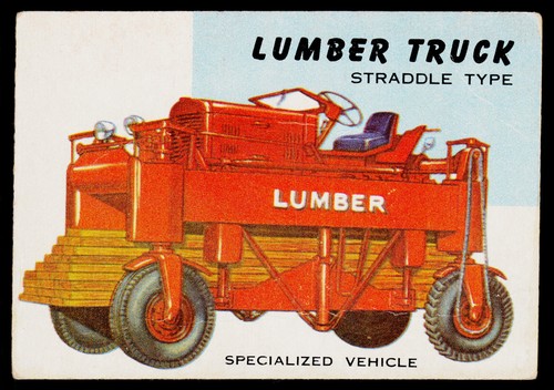 Lumber truck straddle type - truck,