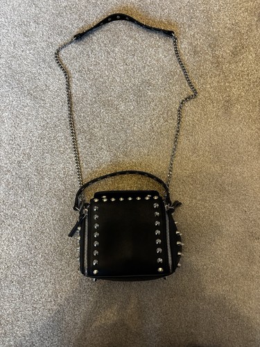 Zara studded cross body bag - studded,